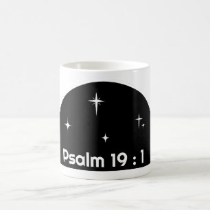 Psalm 19 : 1, coffee mug
