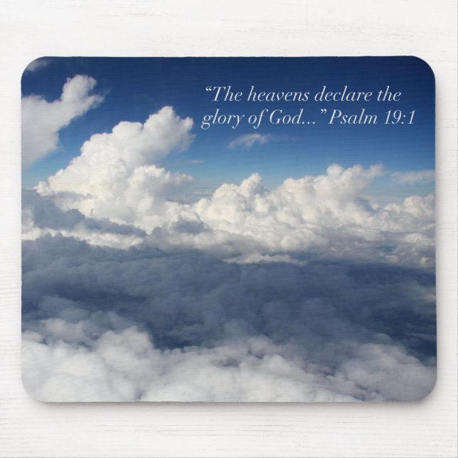 Psalm 19:1 Mousepad (Front)