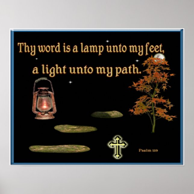 Psalm 1:19 poster (Front)