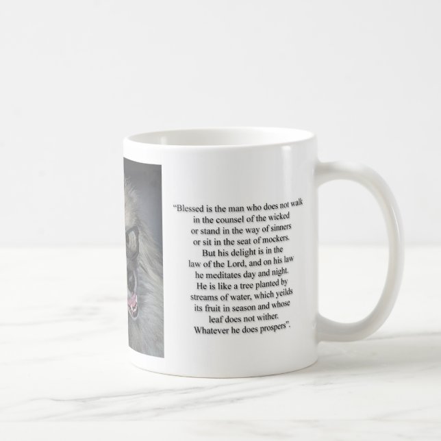 Psalm 1:1-3 coffee mug (Right)
