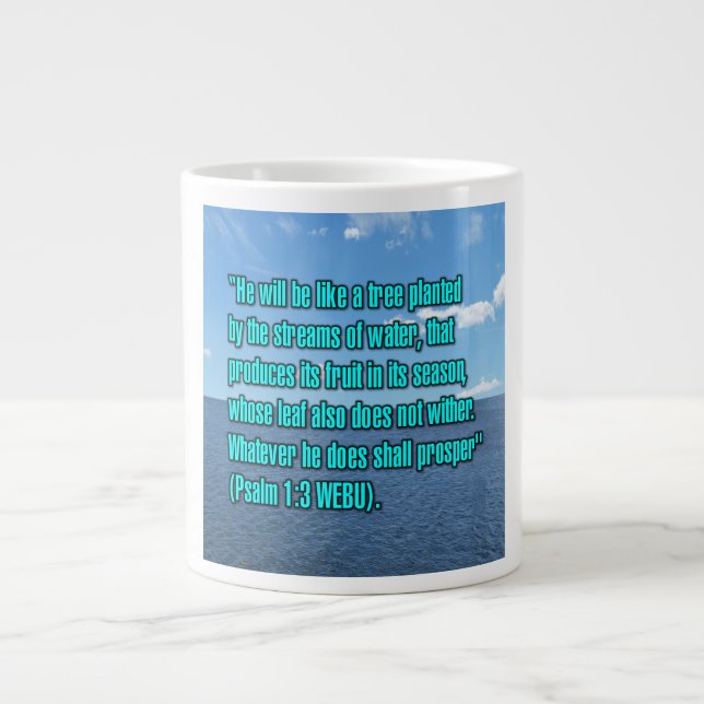 Psalm 1:3 WEBU Mug (Front)
