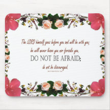 Psalm 1 Art - Blessed Righteous with Floral Design