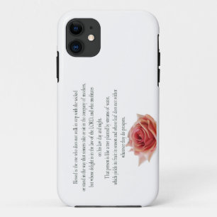 Psalm 1, Law day and Night, Streams of Waters, iPhone 11 Case