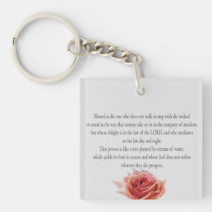 Psalm 1, Law day and Night, Streams of Waters, Key Ring