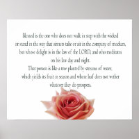 Psalm 1, Law day and Night, Streams of Waters,