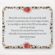 Psalm 1 Scripture Art Path of the Righteous