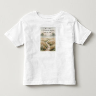 Psalm 23:1 Christian Toddler's Tee Shirt