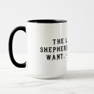 Psalm 23:1 Gift Mug