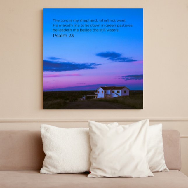 Psalm 23:1 KJV Wall Art – Scripture Poster (Creator Uploaded)