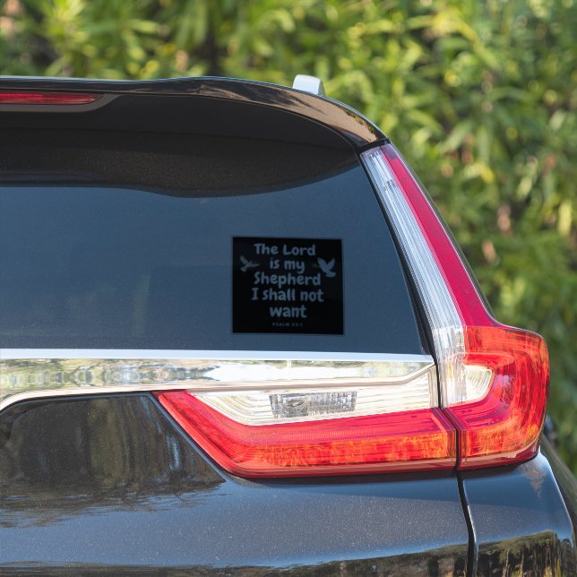 Psalm 23:1-Lord is my Shepherd,I Shall Not Want (Car Side)