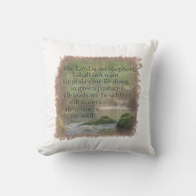 PSALM 23:1 Pillow