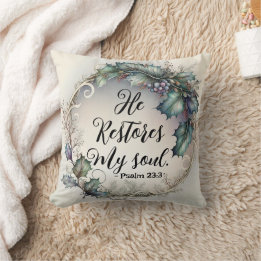 Psalm 23:3 cushion