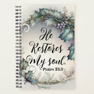 Psalm 23:3 planner