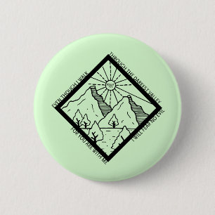 Psalm 23 4 Fear No Evil Christian Bible Verse 6 Cm Round Badge