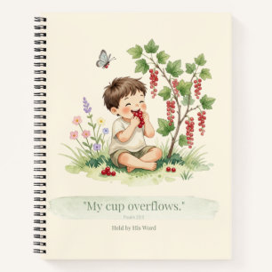 Psalm 23:5 Christian Notebook