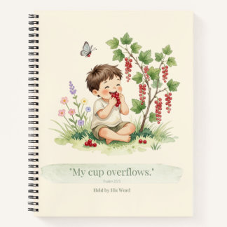 Psalm 23:5 Christian Notebook