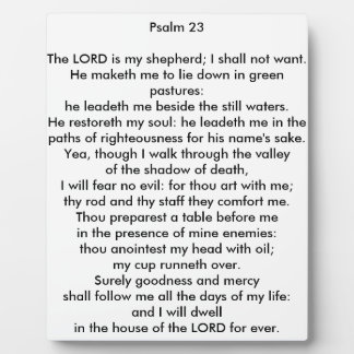 Psalm 23 Gifts - T-Shirts, Art, Posters & Other Gift Ideas | Zazzle