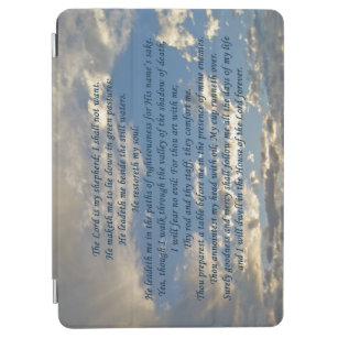 Psalm 23 Beautiful Bible Verse Christian iPad Air Cover