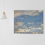 Psalm 23 Beautiful Christian Bible Verse Religious Faux Canvas Print<br><div class="desc">Psalm 23, my favourite verse from the bible. The beautiful canvas art contains the 23rd psalm scripture: The Lord is my shepherd. I shall not want. He maketh me to lie down in green pastures. He leadeth me beside the still waters. He restoreth my soul. This lovely Christian gift is...</div>