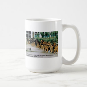 Psalm 23 coffee mug