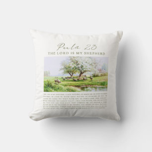 Psalm 23 NIV The Lord is My Shepherd Cushion