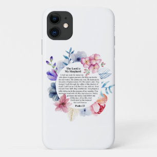 Psalm 23 NKJV The Lord is My Shepherd iPhone 11 Case