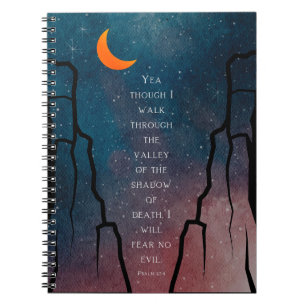 Psalm 23 notebook