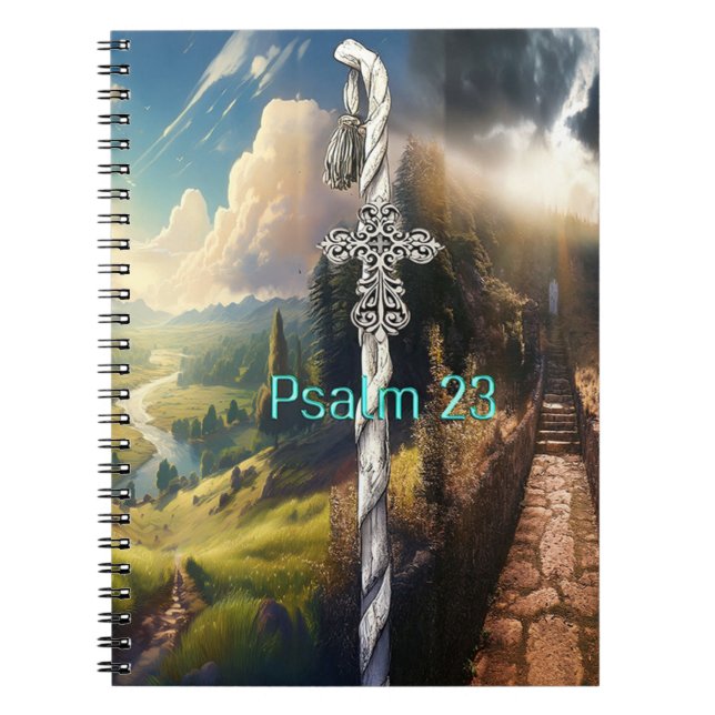 Psalm 23 notebook (Front)