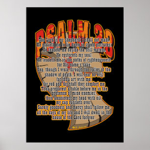 Psalm 23 poster