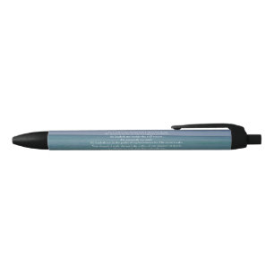 Psalm 23 The Lord is My Shepherd Beautiful Church Black Ink Pen