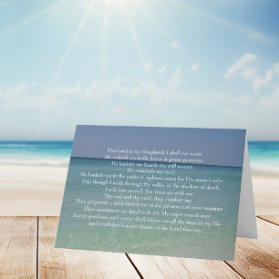 Psalm 23 The Lord is My Shepherd Card