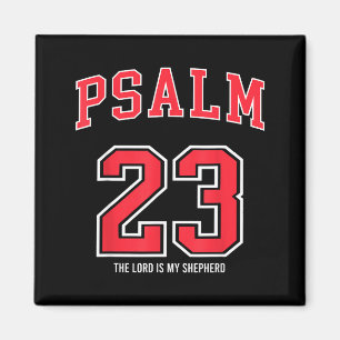 Psalm 23 The Lord Is My Shepherd Christian Footbal Magnet