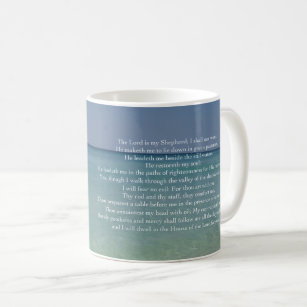 Psalm 23 The Lord is My Shepherd Coffee Mug