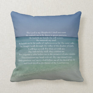Psalm 23 The Lord is My Shepherd Cushion