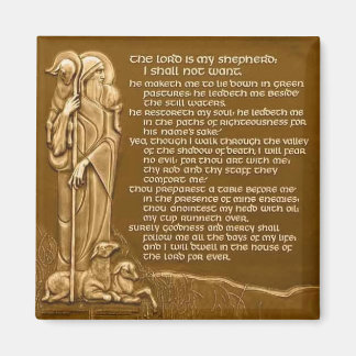 Psalm 23 The Lord is my Shepherd Magnet