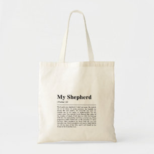 Psalm 23 The Lord is my Shepherd Tote Bag