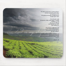 Psalm 23 & Vines Mousepads