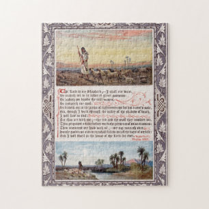 Psalm 23 Vintage Jigsaw Puzzle