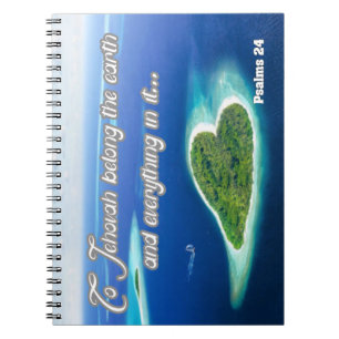 Psalm 24 notebook