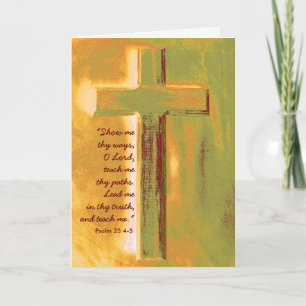 Psalm 25 Doctor of Ministry Card