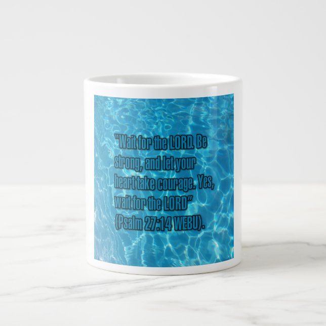 Psalm 27:14 WEBU Mug (Front)