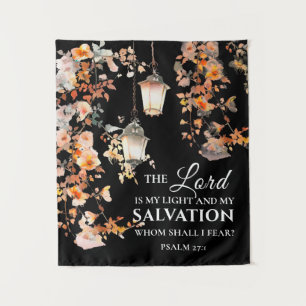 Psalm 27:1 The Lord is my Light & Salvation Bible  Tapestry