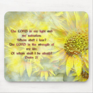 Psalm 27 mouse pad