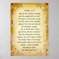 Psalm 2 1-6 Why do the nations conspire,