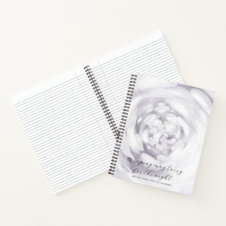 Psalm 30:5 Bible Study Bokeh Custom Notebook