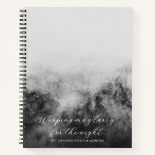 Psalm 30:5 Bible Study Custom Notebook