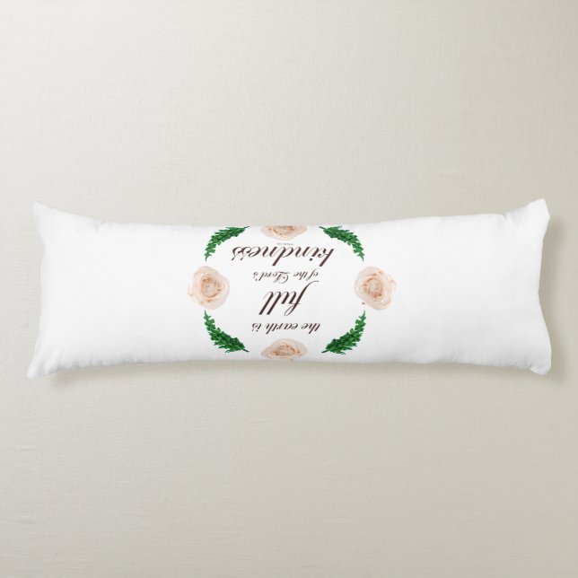 psalm 33 full kindness body cushion (Front)