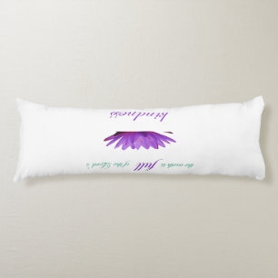 psalm 33 purple lotus kindness body cushion