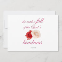 Psalm 33 – "The Earth is Full of Lord’s Kindness
