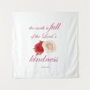 Psalm 33 – "The Earth is Full of Lord’s Kindness Tapestry